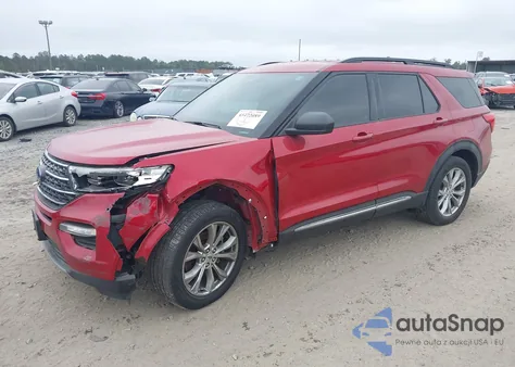 2020 Ford Explorer Xlt из США, поврежденный, VIN 1FMSK7DHXLGA33414